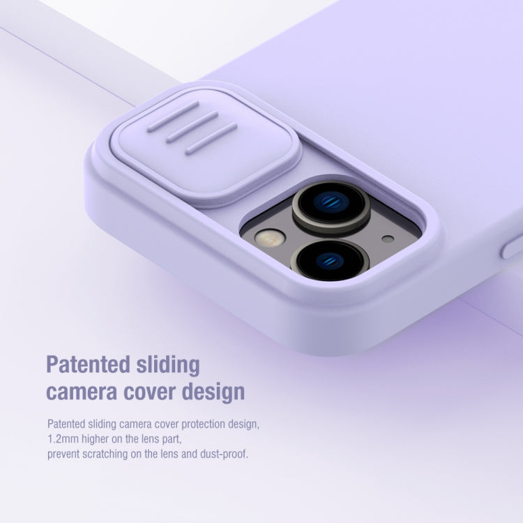 NILLKIN CamShield Liquid Silicone Phone Case, For iPhone 15 Plus