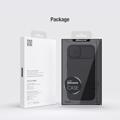 NILLKIN CamShield Liquid Silicone Phone Case, For iPhone 15 Plus