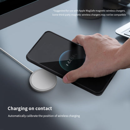 NILLKIN Black Mirror Prop CD Texture Mirror MagSafe Magnetic Phone Case, For Huawei Mate 60 Pro/60 Pro+