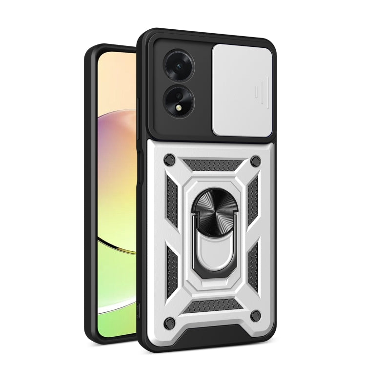 Sliding Camera Cover Design TPU+PC Phone Case, For OPPO F29 Pro 5G, For OPPO Reno13 F 4G / 5G, For OPPO Find X8, For OPPO A3x 5G India / A3x 4G, For OPPO A3 Pro 5G India / A80 5G, For OPPO Reno12 F 5G Global, For OPPO Reno12 Pro 5G Global              ...