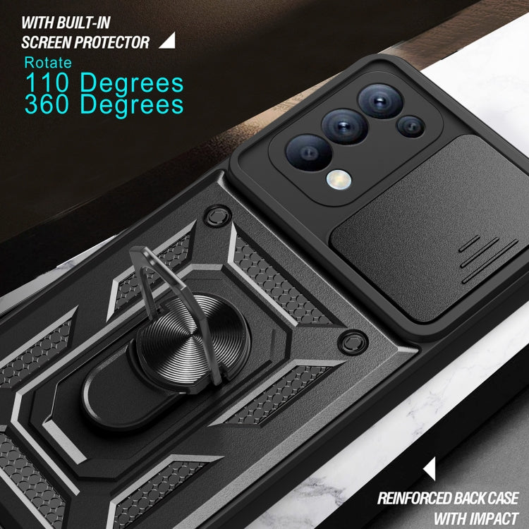 Sliding Camera Cover Design TPU+PC Phone Case, For OPPO Reno5 4G / 5G, For OPPO A79 5G Global