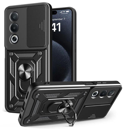 Sliding Camera Cover Design TPU+PC Phone Case, For OPPO F29 Pro 5G, For OPPO Reno13 F 4G / 5G, For OPPO Find X8, For OPPO A3x 5G India / A3x 4G, For OPPO A3 Pro 5G India / A80 5G, For OPPO Reno12 F 5G Global, For OPPO Reno12 Pro 5G Global              ...