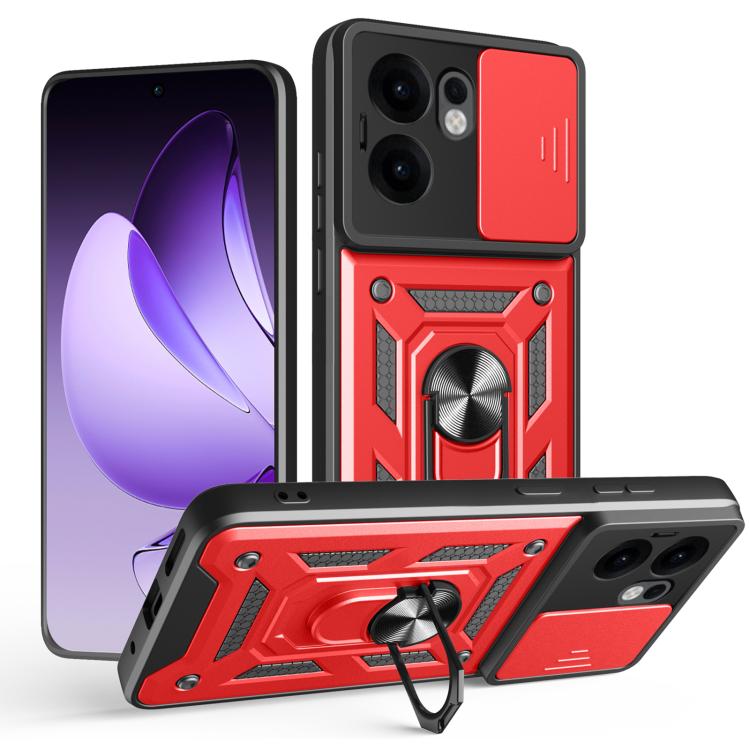 Sliding Camera Cover Design TPU+PC Phone Case, For OPPO F29 Pro 5G, For OPPO Reno13 F 4G / 5G, For OPPO Find X8, For OPPO A3x 5G India / A3x 4G, For OPPO A3 Pro 5G India / A80 5G, For OPPO Reno12 F 5G Global, For OPPO Reno12 Pro 5G Global              ...