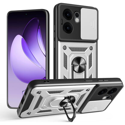 Sliding Camera Cover Design TPU+PC Phone Case, For OPPO F29 Pro 5G, For OPPO Reno13 F 4G / 5G, For OPPO Find X8, For OPPO A3x 5G India / A3x 4G, For OPPO A3 Pro 5G India / A80 5G, For OPPO Reno12 F 5G Global, For OPPO Reno12 Pro 5G Global              ...