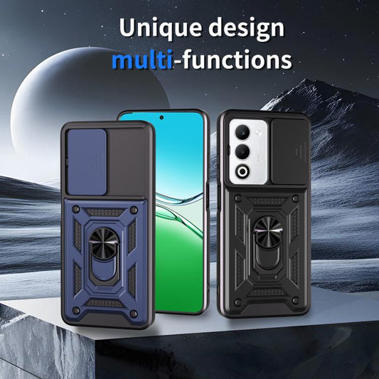 Sliding Camera Cover Design TPU+PC Phone Case, For OPPO A5 5G Global, For OPPO Reno14 5G Global, For OPPO F29 Pro 5G, For OPPO Reno13 F 4G / 5G, For OPPO Find X8, For OPPO A3x 5G India / A3x 4G, For OPPO A3 Pro 5G India / A80 5G                        ...
