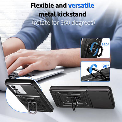 Sliding Camera Cover Design TPU+PC Phone Case, For OPPO A5 5G Global, For OPPO Reno14 5G Global, For OPPO F29 Pro 5G, For OPPO Reno13 F 4G / 5G, For OPPO Find X8, For OPPO A3x 5G India / A3x 4G, For OPPO A3 Pro 5G India / A80 5G                        ...