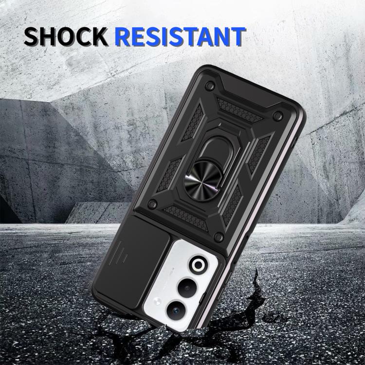 Sliding Camera Cover Design TPU+PC Phone Case, For OPPO A5 5G Global, For OPPO Reno14 5G Global, For OPPO F29 Pro 5G, For OPPO Reno13 F 4G / 5G, For OPPO Find X8, For OPPO A3x 5G India / A3x 4G, For OPPO A3 Pro 5G India / A80 5G                        ...