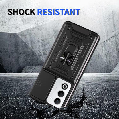 Sliding Camera Cover Design TPU+PC Phone Case, For OPPO A5 5G Global, For OPPO Reno14 5G Global, For OPPO F29 Pro 5G, For OPPO Reno13 F 4G / 5G, For OPPO Find X8, For OPPO A3x 5G India / A3x 4G, For OPPO A3 Pro 5G India / A80 5G                        ...