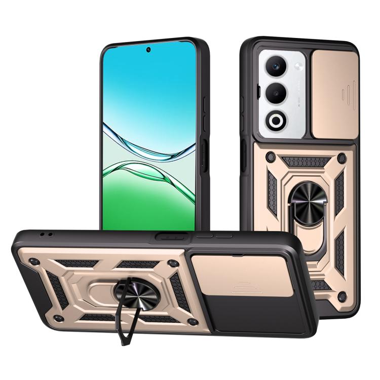 Sliding Camera Cover Design TPU+PC Phone Case, For OPPO A5 5G Global, For OPPO Reno14 5G Global, For OPPO F29 Pro 5G, For OPPO Reno13 F 4G / 5G, For OPPO Find X8, For OPPO A3x 5G India / A3x 4G, For OPPO A3 Pro 5G India / A80 5G                        ...