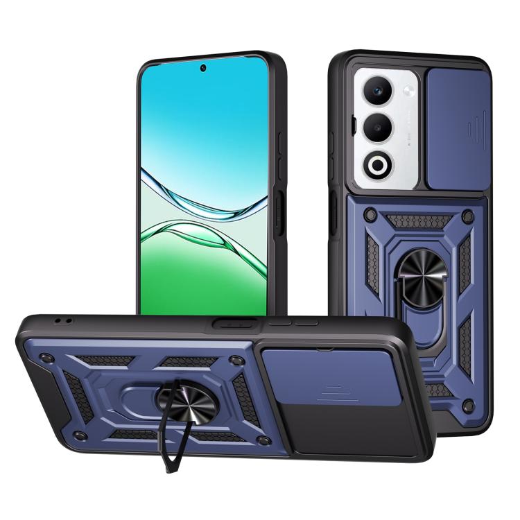 Sliding Camera Cover Design TPU+PC Phone Case, For OPPO A5 5G Global, For OPPO Reno14 5G Global, For OPPO F29 Pro 5G, For OPPO Reno13 F 4G / 5G, For OPPO Find X8, For OPPO A3x 5G India / A3x 4G, For OPPO A3 Pro 5G India / A80 5G                        ...