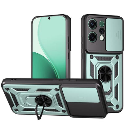 Sliding Camera Cover Design TPU+PC Phone Case, For OPPO A5 5G Global, For OPPO Reno14 5G Global, For OPPO F29 Pro 5G, For OPPO Reno13 F 4G / 5G, For OPPO Find X8, For OPPO A3x 5G India / A3x 4G, For OPPO A3 Pro 5G India / A80 5G                        ...