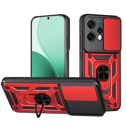 Sliding Camera Cover Design TPU+PC Phone Case, For OPPO A5 5G Global, For OPPO Reno14 5G Global, For OPPO F29 Pro 5G, For OPPO Reno13 F 4G / 5G, For OPPO Find X8, For OPPO A3x 5G India / A3x 4G, For OPPO A3 Pro 5G India / A80 5G                        ...