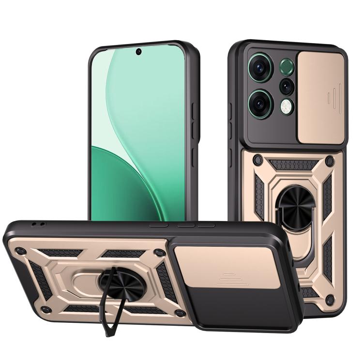 Sliding Camera Cover Design TPU+PC Phone Case, For OPPO A5 5G Global, For OPPO Reno14 5G Global, For OPPO F29 Pro 5G, For OPPO Reno13 F 4G / 5G, For OPPO Find X8, For OPPO A3x 5G India / A3x 4G, For OPPO A3 Pro 5G India / A80 5G                        ...