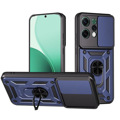 Sliding Camera Cover Design TPU+PC Phone Case, For OPPO A5 5G Global, For OPPO Reno14 5G Global, For OPPO F29 Pro 5G, For OPPO Reno13 F 4G / 5G, For OPPO Find X8, For OPPO A3x 5G India / A3x 4G, For OPPO A3 Pro 5G India / A80 5G                        ...