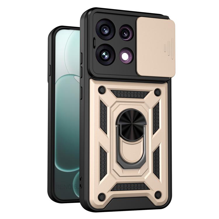 Sliding Camera Cover Design TPU+PC Phone Case, For OPPO Reno16 F 5G Global, For OPPO Reno16 5G Global, For OPPO Find X9 Ultra, For OPPO Reno15 F 5G / Reno 15c 5G Global, For OPPO A6x 4G Global, For OPPO A6x 5G Global, For OPPO Reno15 Pro 5G Global     ...
