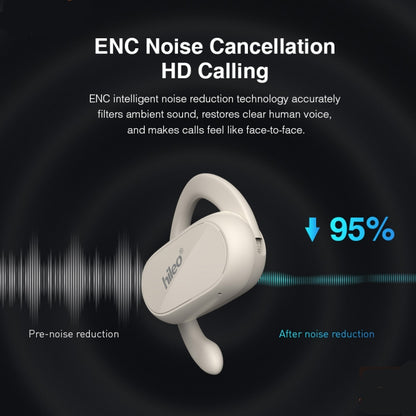 Hileo Hi92 LED Display TWS Wireless Bluetooth IPX5 Waterproof Noise Reduction Earphone, Hi92