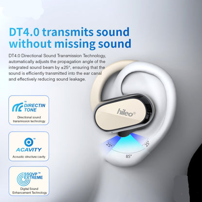 Hileo Hi92 LED Display TWS Wireless Bluetooth IPX5 Waterproof Noise Reduction Earphone, Hi92