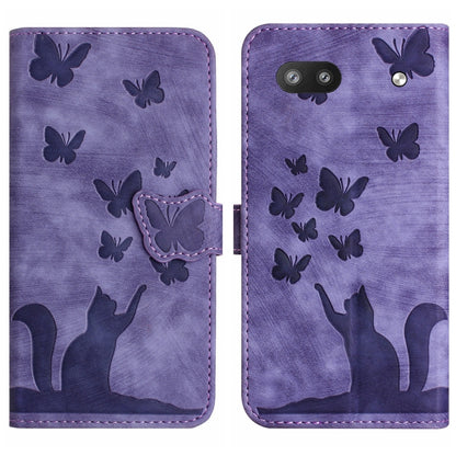 Butterfly Cat Embossing Flip Leather Phone Case, For Google Pixel 11 Pro XL, For Google Pixel 11 / 11 Pro, For Google Pixel 10a, For Google Pixel 9 Pro XL / 10 Pro XL, For Google Pixel 9 / 10 Pro, For Google Pixel 8 Pro, For Google Pixel 8             ...