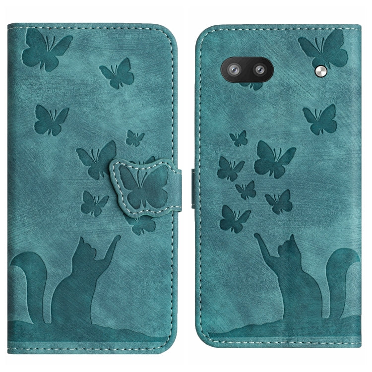 Butterfly Cat Embossing Flip Leather Phone Case, For Google Pixel 11 Pro XL, For Google Pixel 11 / 11 Pro, For Google Pixel 10a, For Google Pixel 9 Pro XL / 10 Pro XL, For Google Pixel 9 / 10 Pro, For Google Pixel 8 Pro, For Google Pixel 8             ...