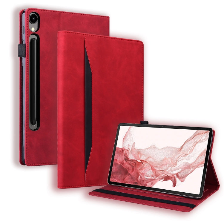 Splicing Shockproof Leather Tablet Case, For Galaxy Tab S12+, For Galaxy Tab S12 Utra / S11 Ultra / S10 Ultra, For Galaxy Tab S10 FE+, For Galaxy Tab S9 FE+, For Galaxy Tab S9 FE, For Galaxy Tab A9+ / A11+, For Galaxy Tab A9 / A11
