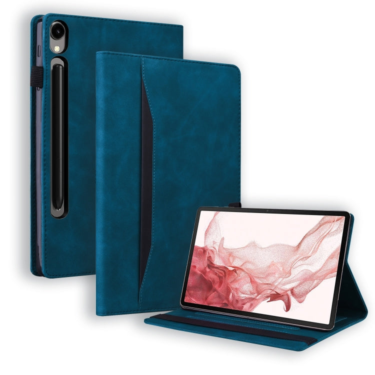 Splicing Shockproof Leather Tablet Case, For Galaxy Tab S12+, For Galaxy Tab S12 Utra / S11 Ultra / S10 Ultra, For Galaxy Tab S10 FE+, For Galaxy Tab S9 FE+, For Galaxy Tab S9 FE, For Galaxy Tab A9+ / A11+, For Galaxy Tab A9 / A11