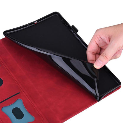Splicing Shockproof Leather Tablet Case, For Galaxy Tab S12+, For Galaxy Tab S12 Utra / S11 Ultra / S10 Ultra, For Galaxy Tab S10 FE+, For Galaxy Tab S9 FE+, For Galaxy Tab S9 FE, For Galaxy Tab A9+ / A11+, For Galaxy Tab A9 / A11