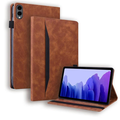 Splicing Shockproof Leather Tablet Case, For Galaxy Tab S12+, For Galaxy Tab S12 Utra / S11 Ultra / S10 Ultra, For Galaxy Tab S10 FE+, For Galaxy Tab S9 FE+, For Galaxy Tab S9 FE, For Galaxy Tab A9+ / A11+, For Galaxy Tab A9 / A11