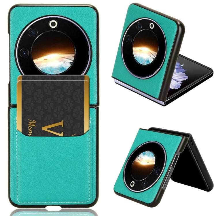 Litchi Texture Card Slots Back Cover Phone Case, For Tecno Phantom V Flip