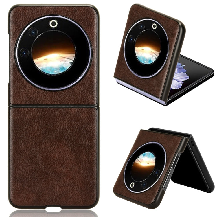 Litchi Texture Back Cover Phone Case, For Tecno Phantom V Flip2, For Tecno Phantom V Fold2, For Tecno Phantom V Flip
