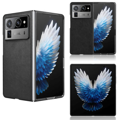 Litchi Texture Back Cover Phone Case, For Tecno Phantom V Flip2, For Tecno Phantom V Fold2, For Tecno Phantom V Flip