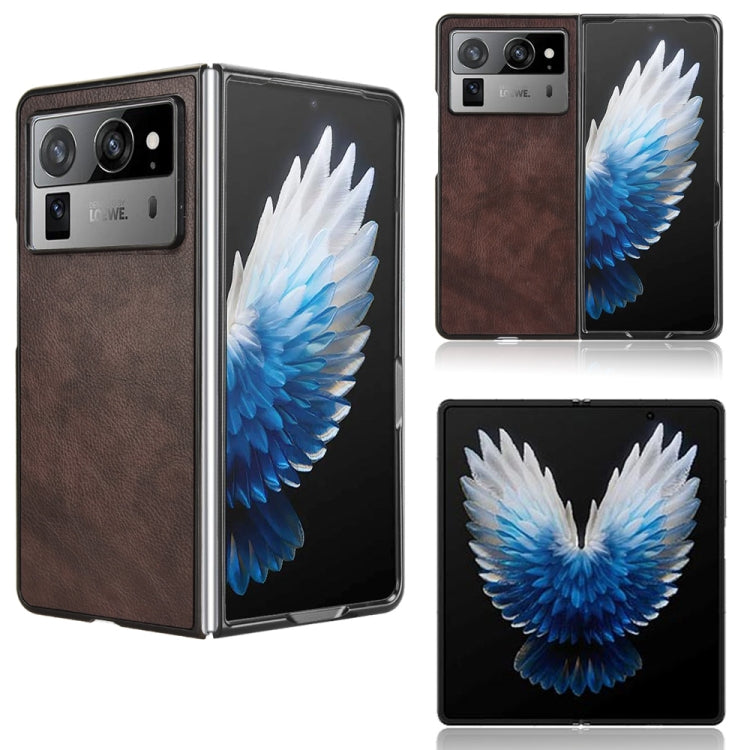 Litchi Texture Back Cover Phone Case, For Tecno Phantom V Flip2, For Tecno Phantom V Fold2, For Tecno Phantom V Flip