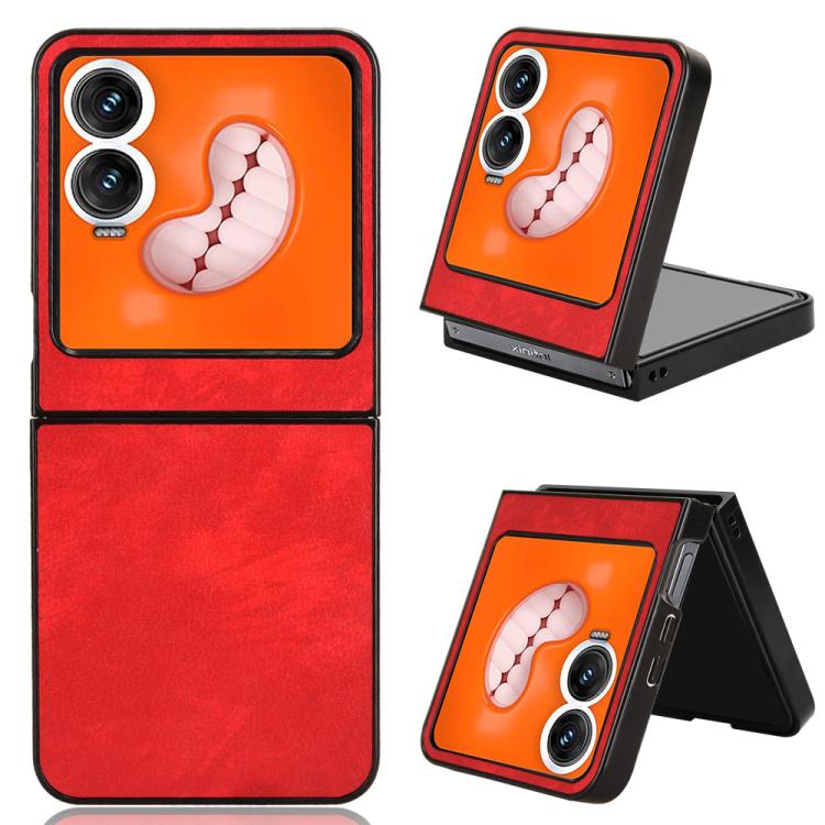 Litchi Texture Back Cover Phone Case, For Tecno Phantom V Flip2, For Tecno Phantom V Fold2, For Tecno Phantom V Flip