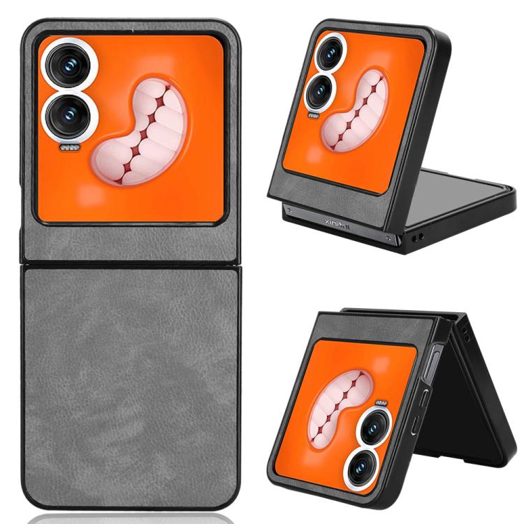 Litchi Texture Back Cover Phone Case, For Tecno Phantom V Flip2, For Tecno Phantom V Fold2, For Tecno Phantom V Flip