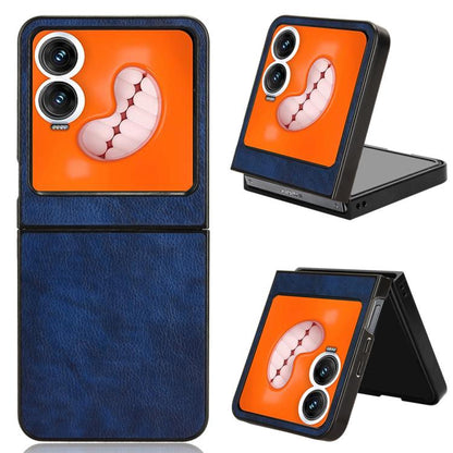 Litchi Texture Back Cover Phone Case, For Tecno Phantom V Flip2, For Tecno Phantom V Fold2, For Tecno Phantom V Flip