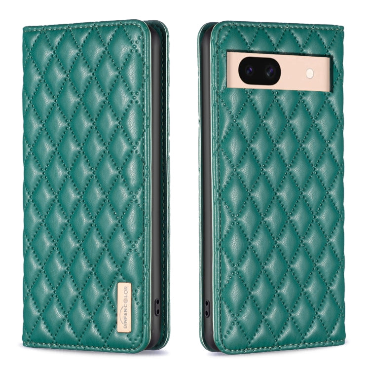 Diamond Lattice Magnetic Leather Flip Phone Case, For Google Pixel 11a, For Google Pixel 11 /11 Pro, For Google Pixel 8a