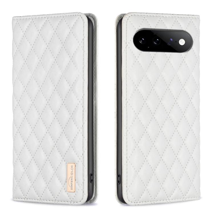 Diamond Lattice Magnetic Leather Flip Phone Case, For Google Pixel 11a, For Google Pixel 11 /11 Pro, For Google Pixel 8a