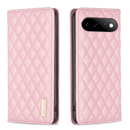 Diamond Lattice Magnetic Leather Flip Phone Case, For Google Pixel 11a, For Google Pixel 11 /11 Pro, For Google Pixel 8a