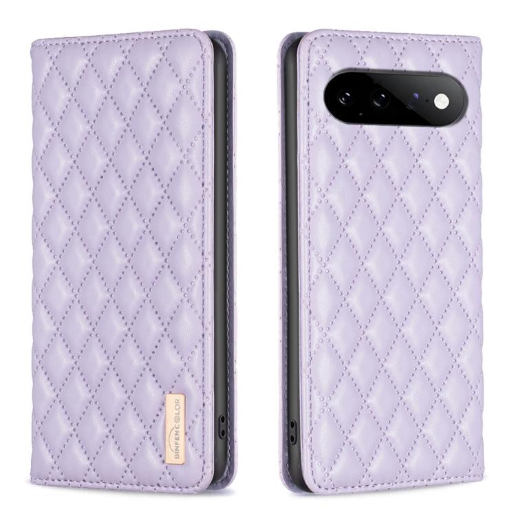 Diamond Lattice Magnetic Leather Flip Phone Case, For Google Pixel 11a, For Google Pixel 11 /11 Pro, For Google Pixel 8a