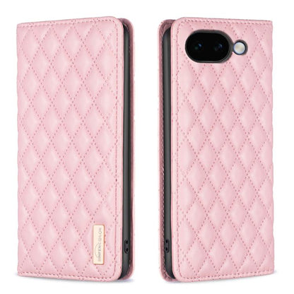 Diamond Lattice Magnetic Leather Flip Phone Case, For Google Pixel 11a, For Google Pixel 11 /11 Pro, For Google Pixel 8a