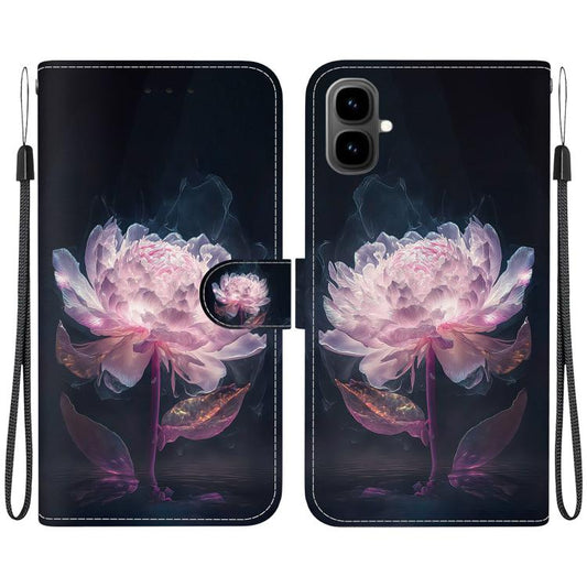 Crystal Texture Colored Drawing Leather Phone Case, For Tecno Pop 10 / Spark Go 2 4G, For Tecno Pop 9 5G / Spark 30C 5G, For Tecno Camon 30S / Camon 30S Pro, For Tecno Spark 30C, For Tecno Spark Go 1 / Pop 9 Pro, For Tecno Camon 30 Premier 5G          ...