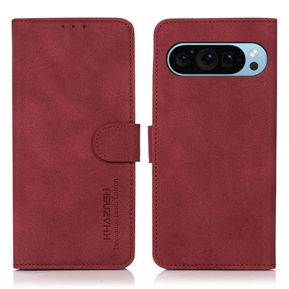 KHAZNEH Matte Texture Leather Phone Case, For Google Pixel 11 Pro XL, For Google Pixel 11, For Google Pixel 11 Pro, For Google Pixel 10a, For Google Pixel 9a, For Google Pixel 9 Pro, For Google Pixel 9, For Google Pixel 8a