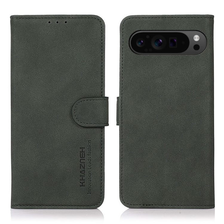 KHAZNEH Matte Texture Leather Phone Case, For Google Pixel 11 Pro XL, For Google Pixel 11, For Google Pixel 11 Pro, For Google Pixel 10a, For Google Pixel 9a, For Google Pixel 9 Pro, For Google Pixel 9, For Google Pixel 8a