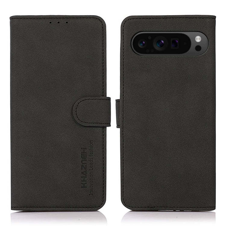 KHAZNEH Matte Texture Leather Phone Case, For Google Pixel 11 Pro XL, For Google Pixel 11, For Google Pixel 11 Pro, For Google Pixel 10a, For Google Pixel 9a, For Google Pixel 9 Pro, For Google Pixel 9, For Google Pixel 8a