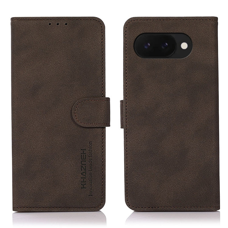 KHAZNEH Matte Texture Leather Phone Case, For Google Pixel 11 Pro XL, For Google Pixel 11, For Google Pixel 11 Pro, For Google Pixel 10a, For Google Pixel 9a, For Google Pixel 9 Pro, For Google Pixel 9, For Google Pixel 8a