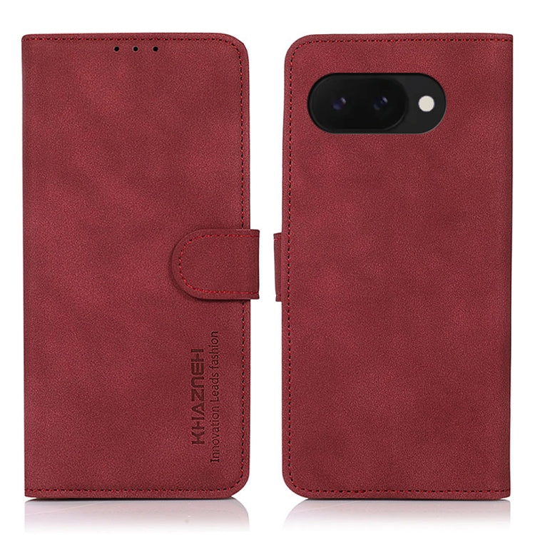 KHAZNEH Matte Texture Leather Phone Case, For Google Pixel 11 Pro XL, For Google Pixel 11, For Google Pixel 11 Pro, For Google Pixel 10a, For Google Pixel 9a, For Google Pixel 9 Pro, For Google Pixel 9, For Google Pixel 8a