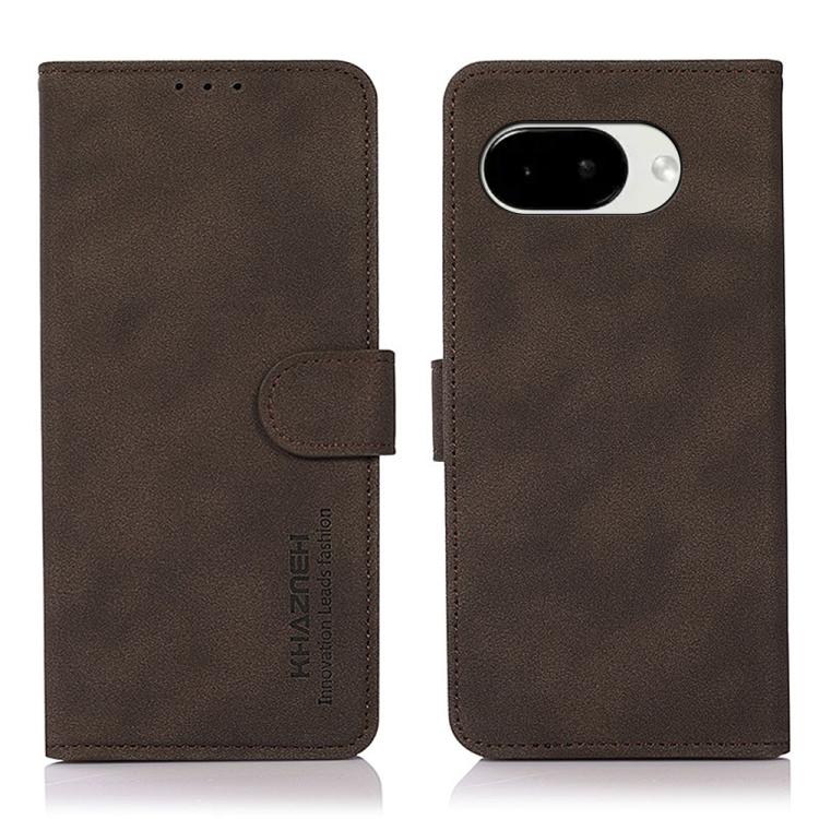 KHAZNEH Matte Texture Leather Phone Case, For Google Pixel 11 Pro XL, For Google Pixel 11, For Google Pixel 11 Pro, For Google Pixel 10a, For Google Pixel 9a, For Google Pixel 9 Pro, For Google Pixel 9, For Google Pixel 8a