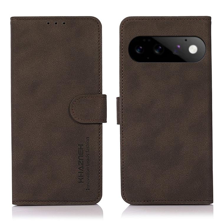 KHAZNEH Matte Texture Leather Phone Case, For Google Pixel 11 Pro XL, For Google Pixel 11, For Google Pixel 11 Pro, For Google Pixel 10a, For Google Pixel 9a, For Google Pixel 9 Pro, For Google Pixel 9, For Google Pixel 8a