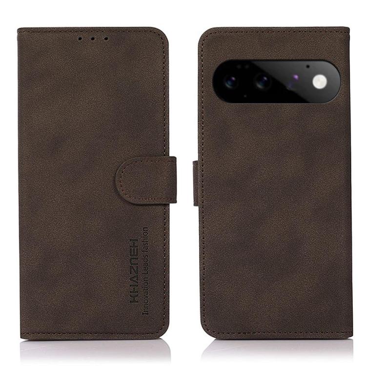 KHAZNEH Matte Texture Leather Phone Case, For Google Pixel 11 Pro XL, For Google Pixel 11, For Google Pixel 11 Pro, For Google Pixel 10a, For Google Pixel 9a, For Google Pixel 9 Pro, For Google Pixel 9, For Google Pixel 8a