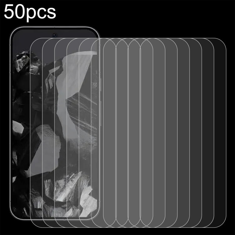 50pcs 0.26mm 9H 2.5D Tempered Glass Film, For Google Pixel 11 Pro XL, For Google Pixel 11, For Google Pixel 11 Pro, For Google Pixel 10a, For Google Pixel 10 Pro XL, For Google Pixel 10 Pro, For Google Pixel 10, For Google Pixel 9a                     ...