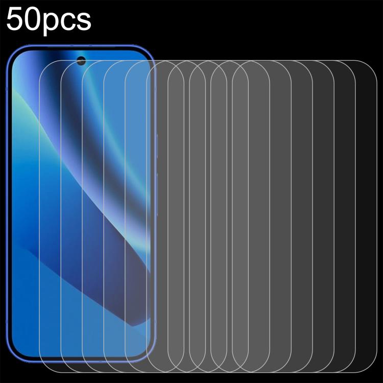 50pcs 0.26mm 9H 2.5D Tempered Glass Film, For Google Pixel 11 Pro XL, For Google Pixel 11, For Google Pixel 11 Pro, For Google Pixel 10a, For Google Pixel 10 Pro XL, For Google Pixel 10 Pro, For Google Pixel 10, For Google Pixel 9a                     ...